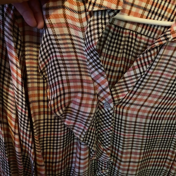 J. Jill blouse with ruffle. Size 1X. - Picture 3 of 4